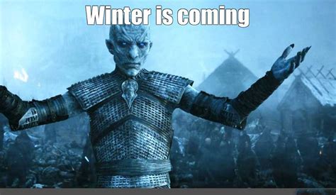 winter is here gif|winter is coming meme blank.